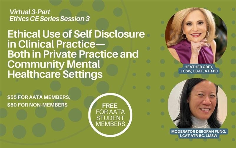 [Self-Study] Session 3 - Ethical Use of Self Disclosure in Clinical Practice both in Private Practice settings and Community Mental Healthcare Settings (N/NY)